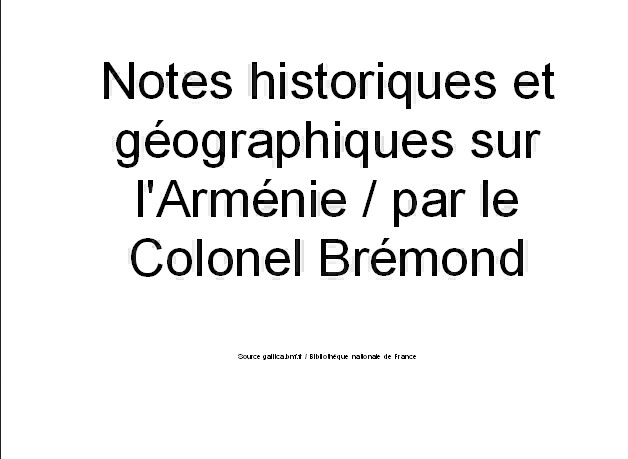 Notes historiques et géographiques…
					Article complet reservé aux abonnés