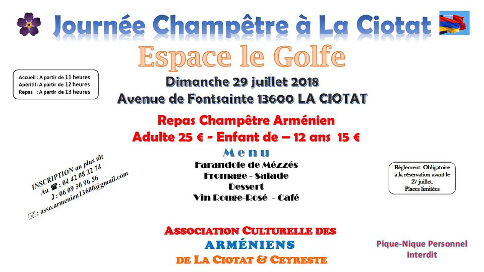 Journée champêtre à la Ciotat