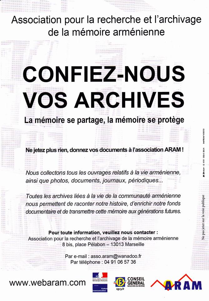 ARAM scanne, archive les…