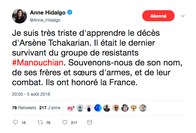 Anne Hidalgo : Je…