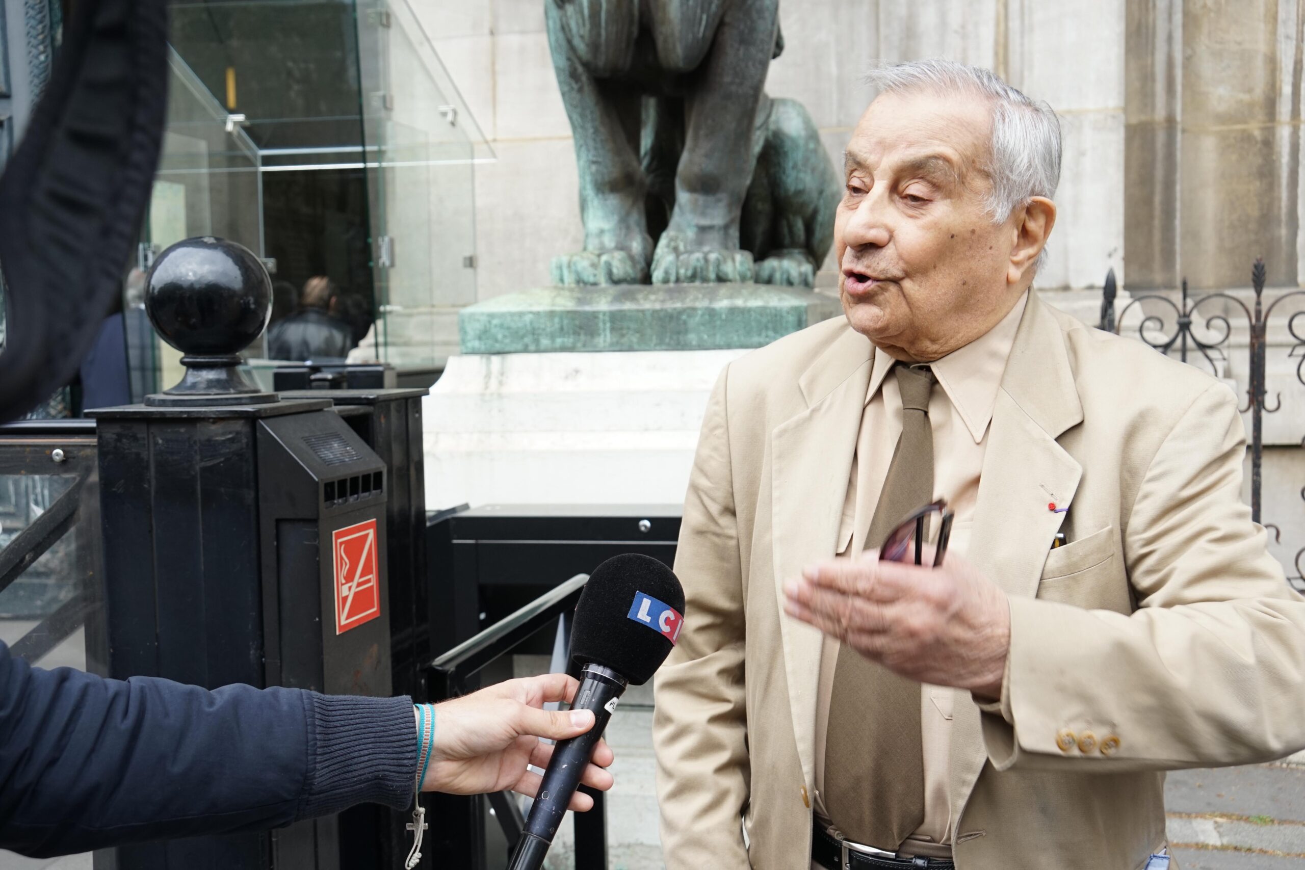 Message à la famille d’Arsène Tchakarian et au CCAF