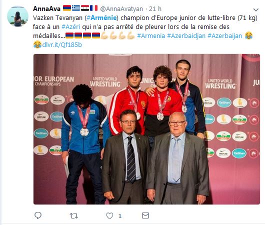 Vazken Tevanyan (Arménie) champion…