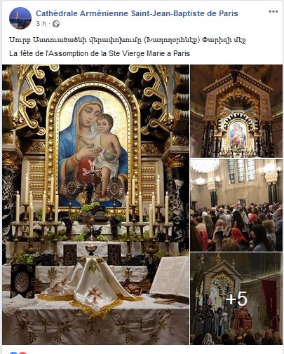 La fête de l’Assomption…