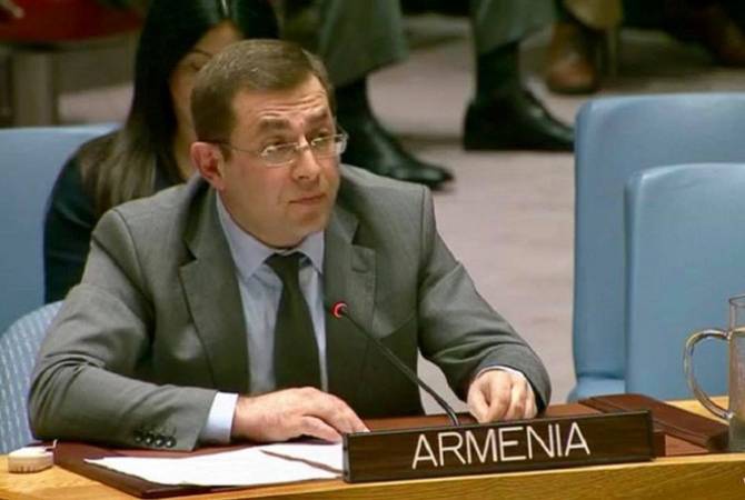 Mher Margaryan nommé Représentant permanent de la République d’Arménie à l’ONU