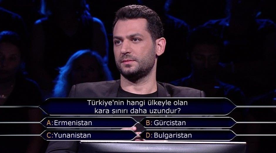 En Turquie lors du jeu télévisé « Qui veut gagner des millions » une question concernait l’Arménie