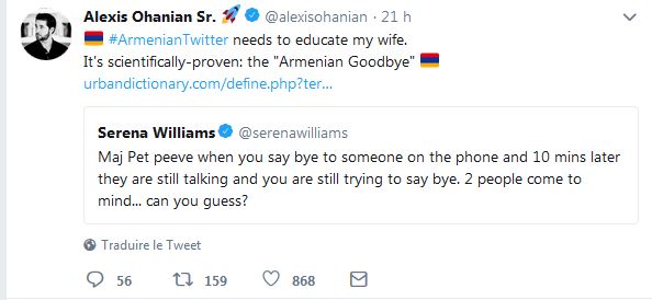 Alexis Ohanian Armenian Goodbye