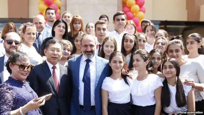 Une école chinoise inaugurée à Erevan