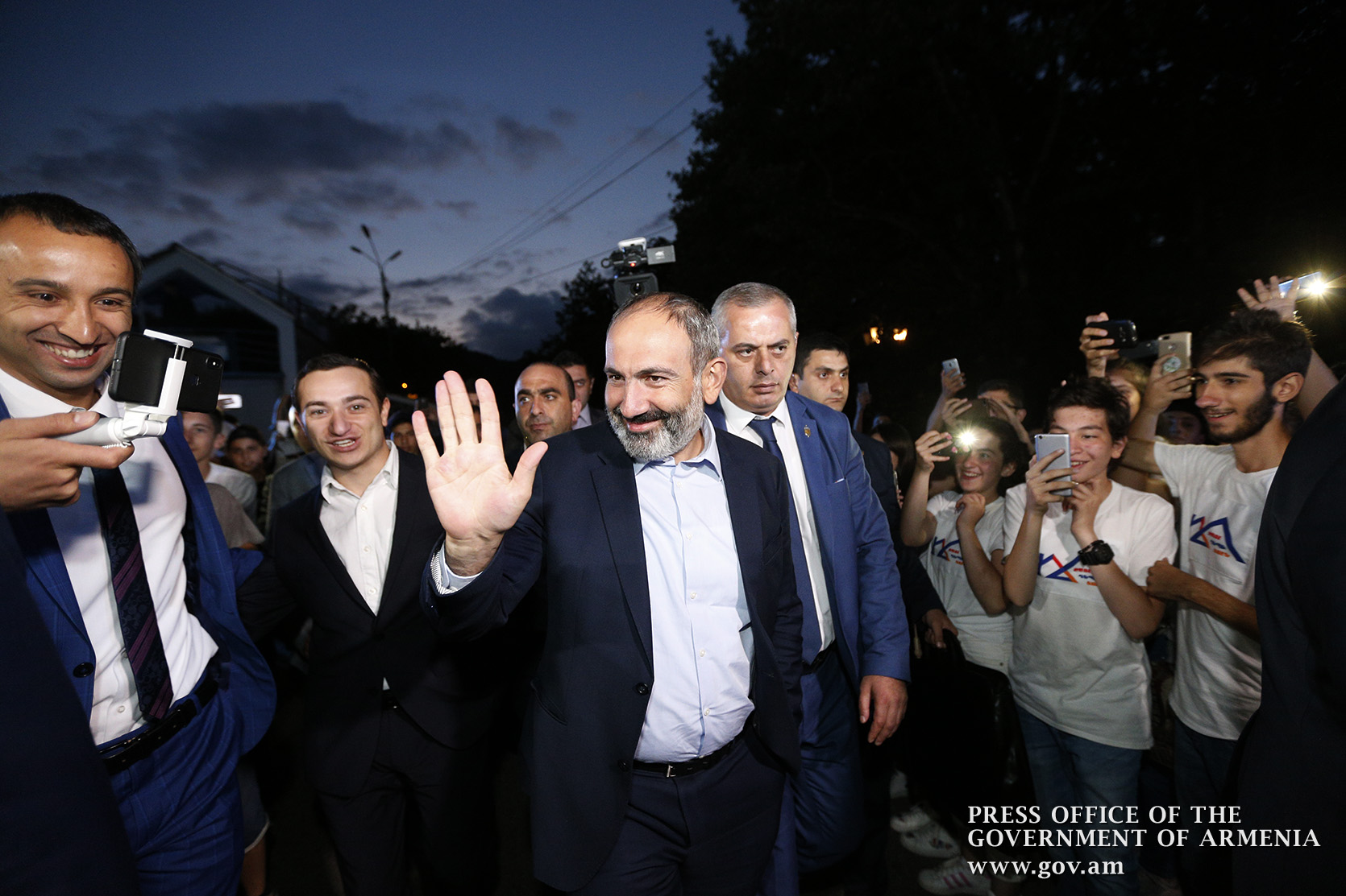 Le Premier ministre a rencontré les participants du programme “Un pas vers la maison”