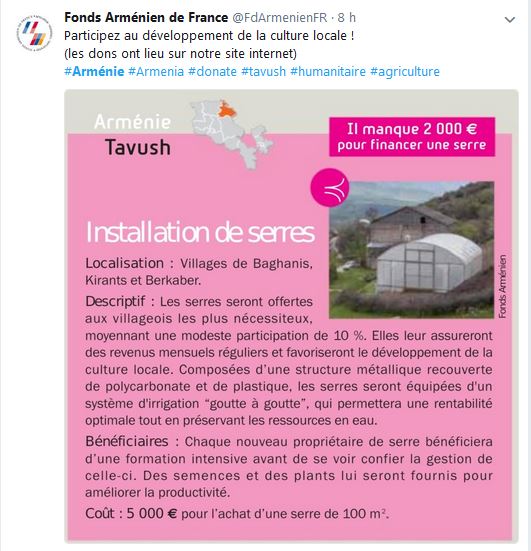 TAVUSH : Participez au…