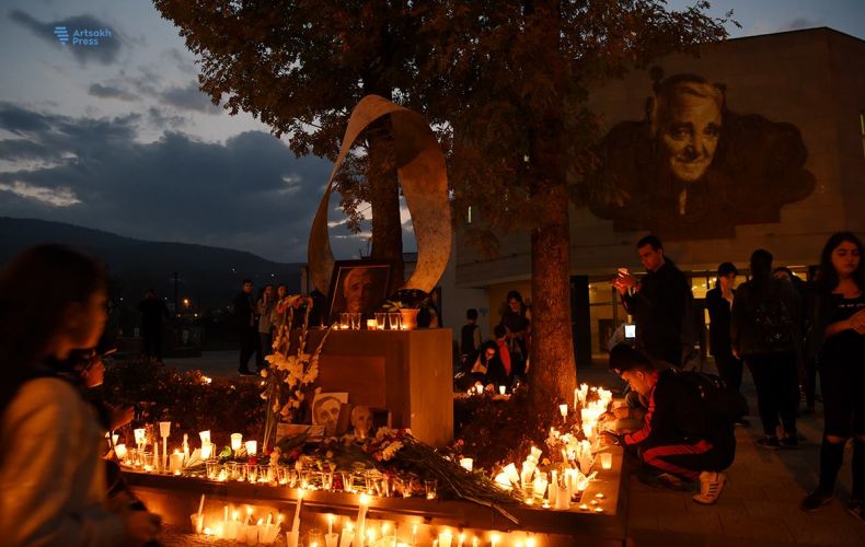 L’Artsakh a rendu hommage à Charles Aznavour