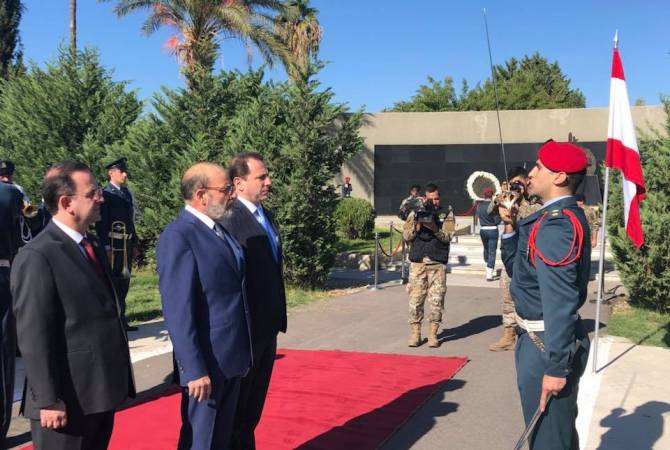 L’Arménie et le Liban ont signé un accord de coopération en matière de Défense