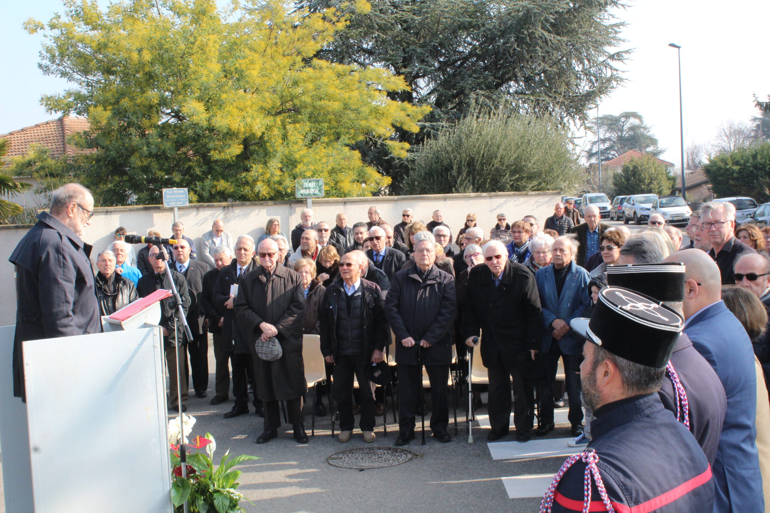 Romans (Drôme) a commémoré le 75ème anniversaire de l’exécution du Groupe Manouchian