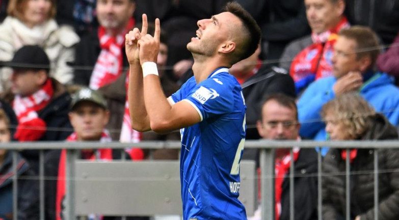 L’Arménien Sargis Adamyan auteur du doublé élu Meilleur joueur du match Bayern Munich-Hoffenheim (1-2)