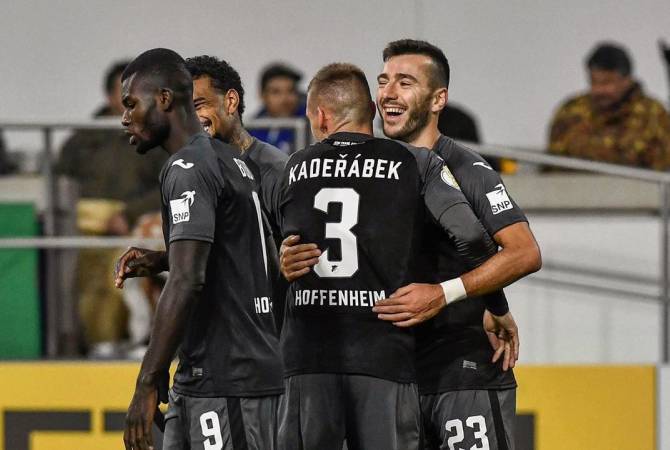 L’international arménien Sargis Adamyan a participé au match Hoffenheim-Paderborn (3-0) de la 10e journée de Bundesliga