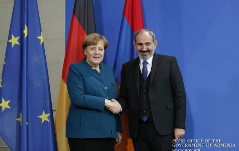 Rencontre Angela Merkel-Nikol Pachinian hier à Berlin