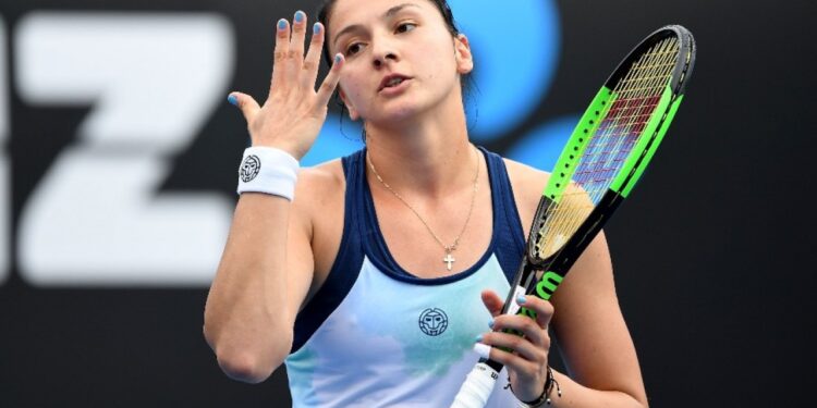 Margarita Gasparyan l’arméno-russe éliminée de l’Australian Open de tennis