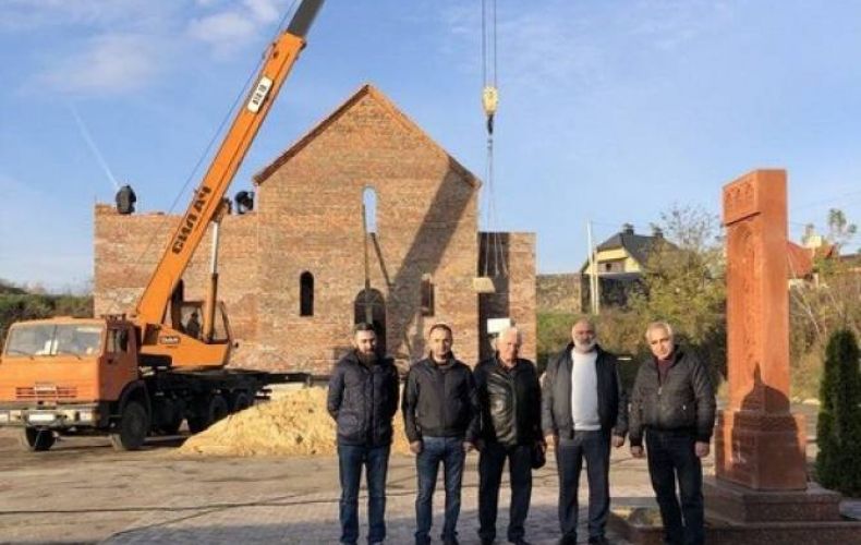 Les travaux de l’église arménienne de Lutsk (Ukraine) avancent