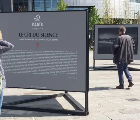 « Le cri du silence » : vidéo prise Place de la Bastille