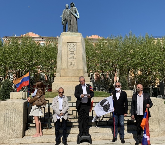 Commémoration du génocide arménien à Bastia