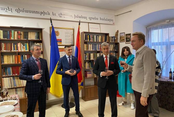 Inauguration d’un Consulat d’Arménie à Lviv (Ukraine)