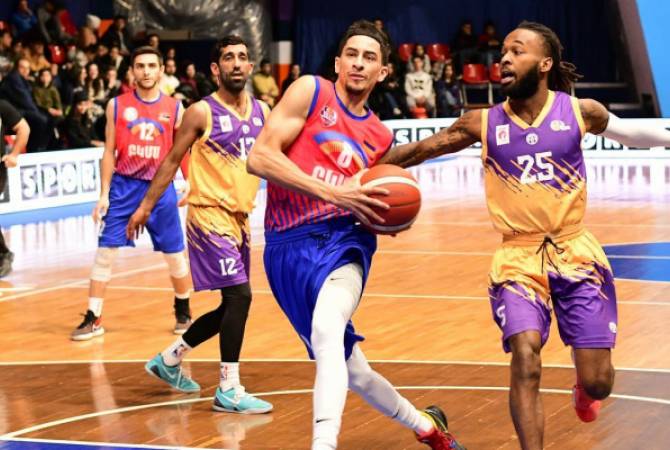 Le championnat d’Arménie de Ligue A de basket continue, Urartu Erévan est leader devant Erebuni Erévan