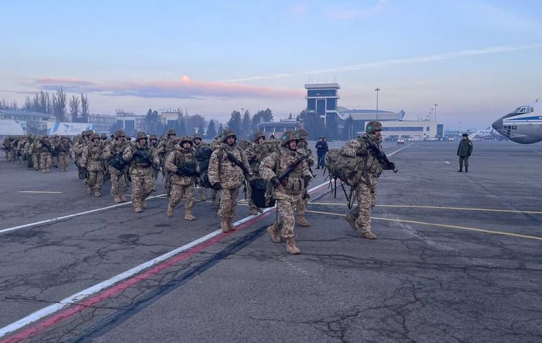 Les soldats Arméniens chargés du maintien de la paix dans le cadre de l’OTSC ont quitté Almaty (Kazakhstan)