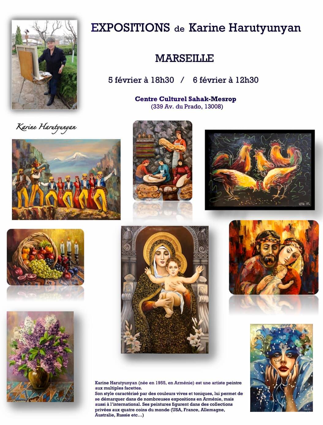 Exposition au Centre Culturel Sahak-Mesrop