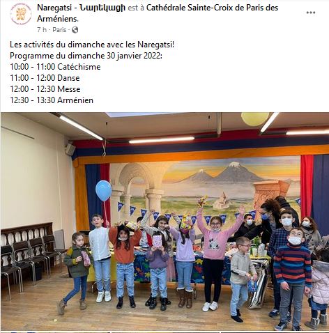 Les activités du dimanche avec les Naregatsi!