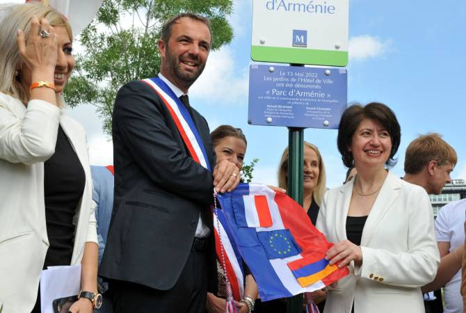 Inauguration du Parc d’Arménie