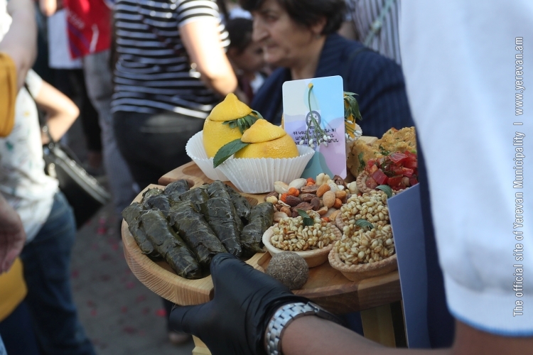 Le festival « Food Fest » des spécialités de la cuisine arménienne s’est tenu hier à Erevan