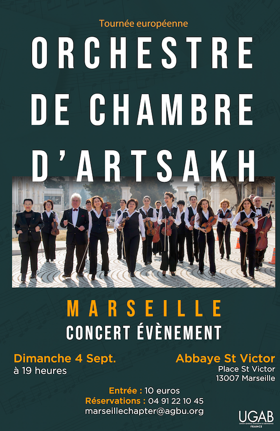 Le 4 septembre en concert à Marseille