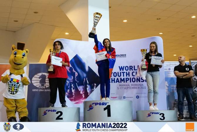 Mariam Mkrtchyan dédie la victoire du Championnat du monde des échecs U18 aux gardes-frontières de l’Arménie