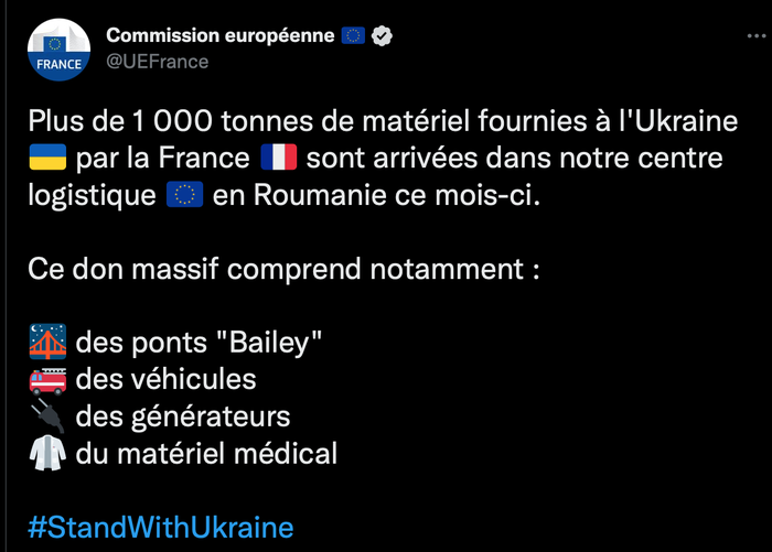 Aide à l’Ukraine
					Article complet reservé aux abonnés