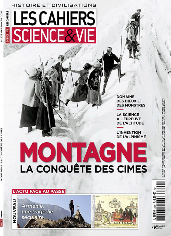 Le magazine « Les Cahiers de Science & Vie » de Mars/Avril 2023 consacre 20 pages à l’Arménie