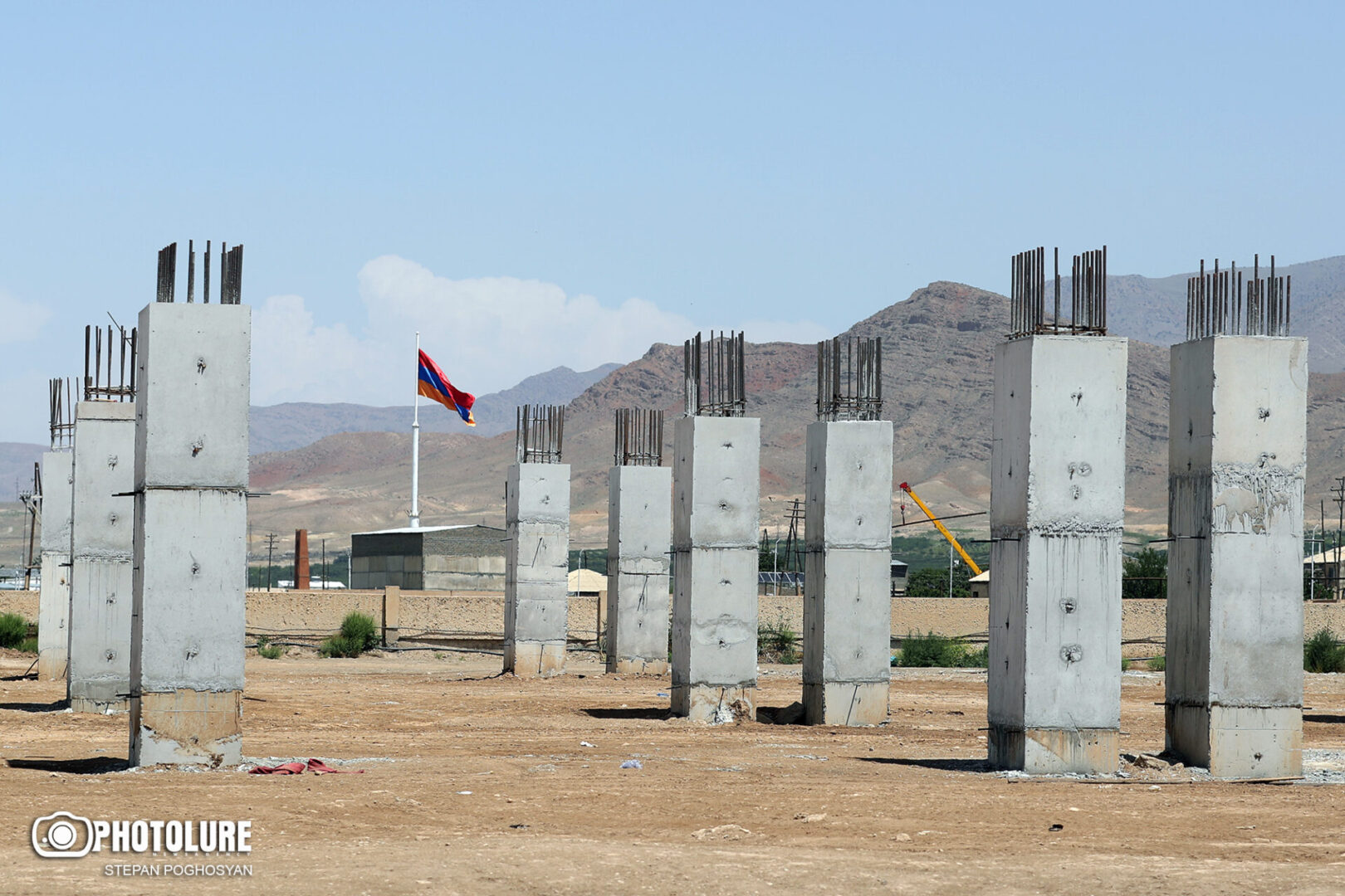 L’Azerbaïdjan a ouvert le feu sur la fonderie en construction à Yeraskh (Arménie)