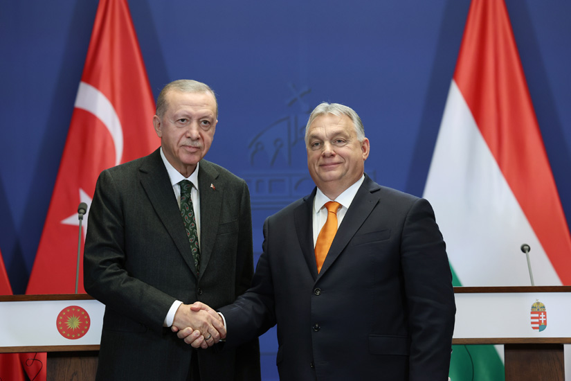 Erdogan et Orban déterminés à approfondir les relations turco-hongroises