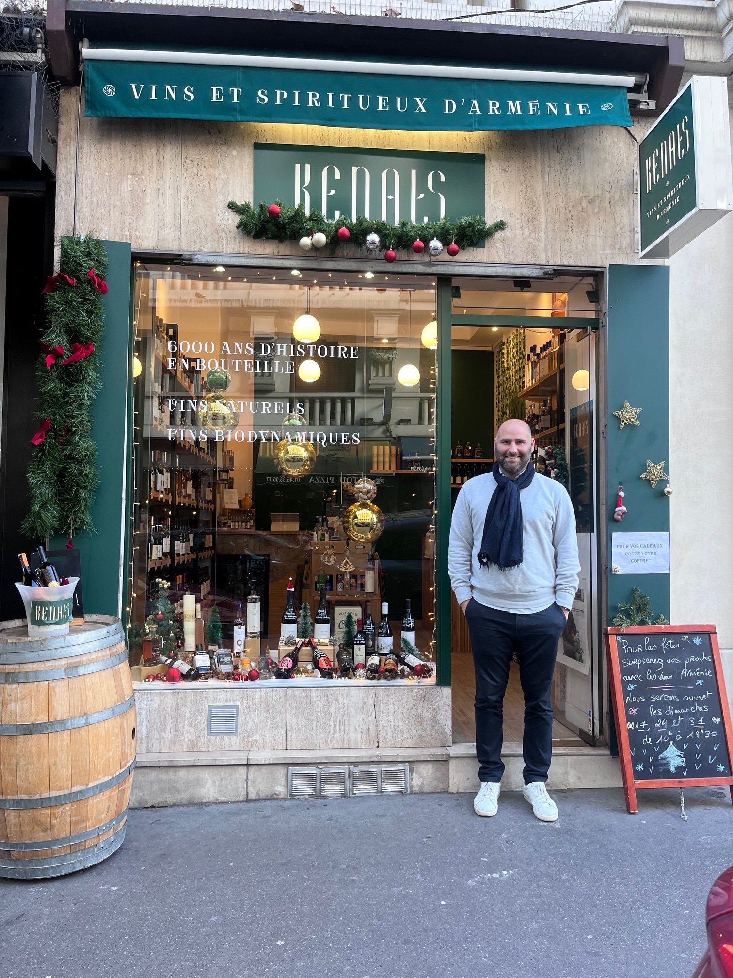 La cave Kenats, le paradis du vin et spiritueux d’Arménie en France et en Europe