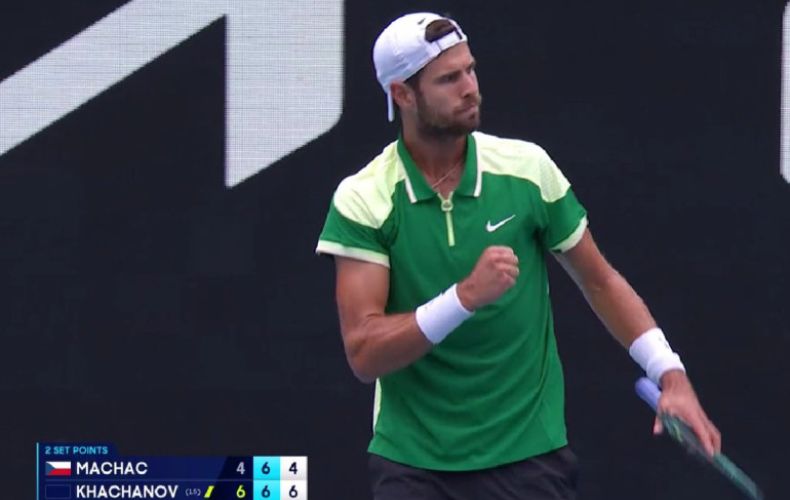 L’arméno-russe Karen Khachanov qualifié pour les huitièmes de finale de l’Open d’Australie