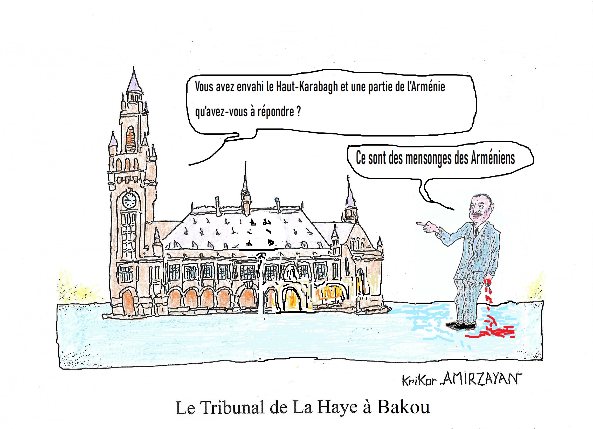 Des audiences ont lieu devant le tribunal de l’ONU dans les affaires de l’Arménie contre l’Azerbaïdjan et de l’Azerbaïdjan contre l’Arménie, Yéghishé Kirakosyan part pour La Haye