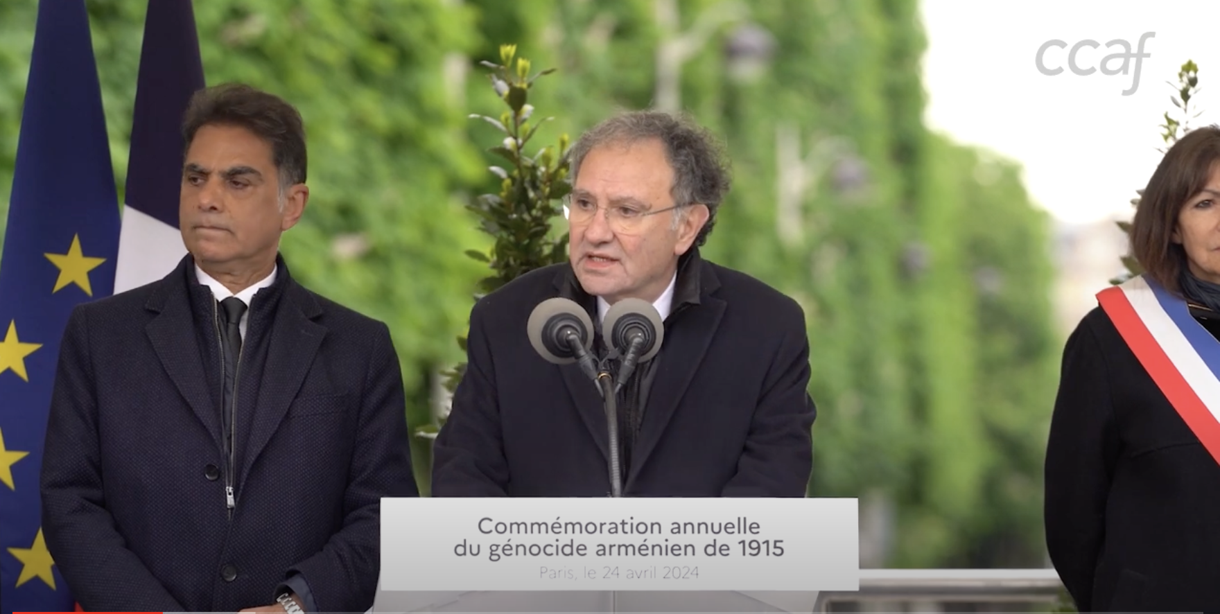 Discours d’Ara Toranian, coprésident du CCAF