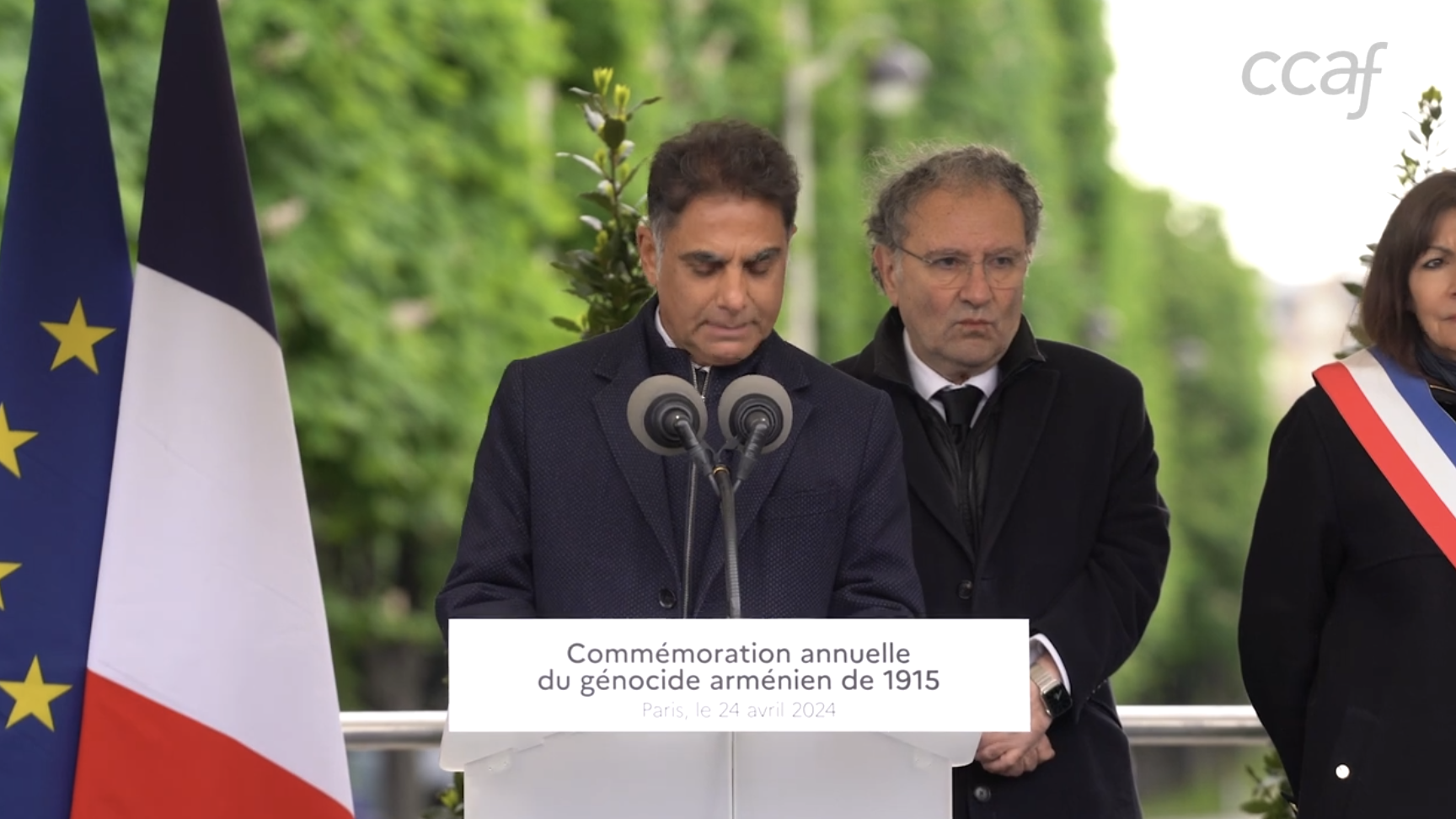 Le discours de Mourad PAPAZIAN, coprésident du CCAF