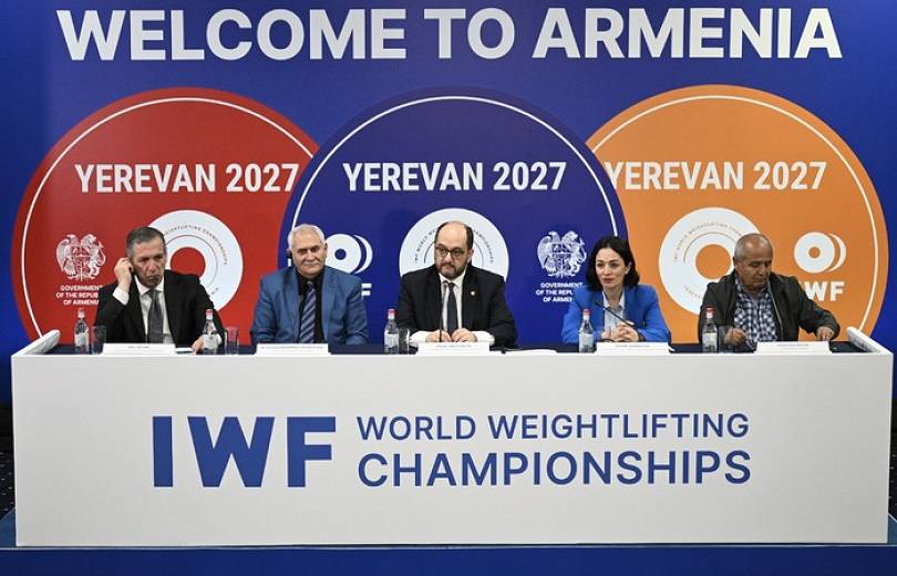 Le Championnat du monde d’haltérophilie 2027 est le premier sport olympique organisé en Arménie affirme Arayik Harutyunyan