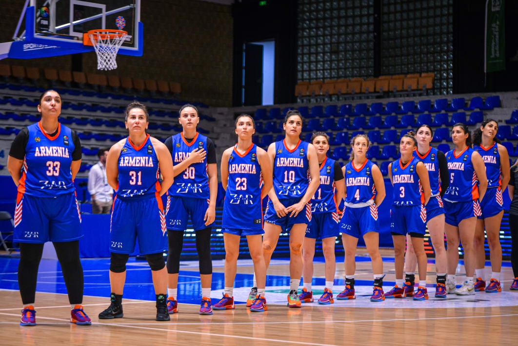 L’équipe nationale d’Arménie de basket féminin s’est imposée face à Andorre (45-43)