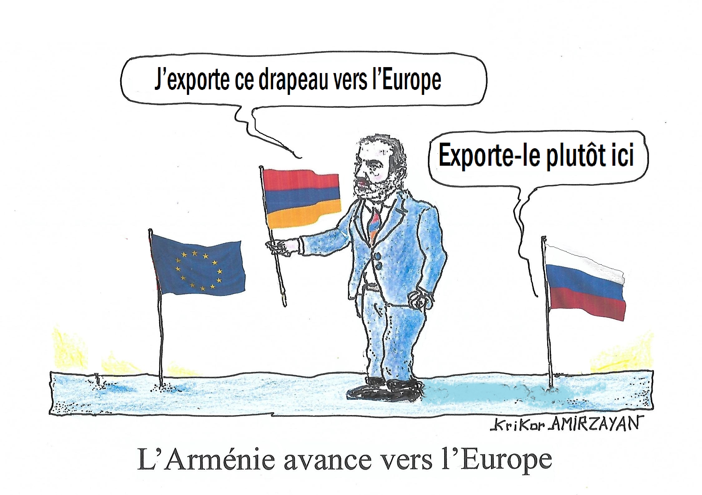 Le volume des échanges commerciaux entre l’Arménie et l’Europe n’a jamais été aussi faible selon le député Artur Khachatryan