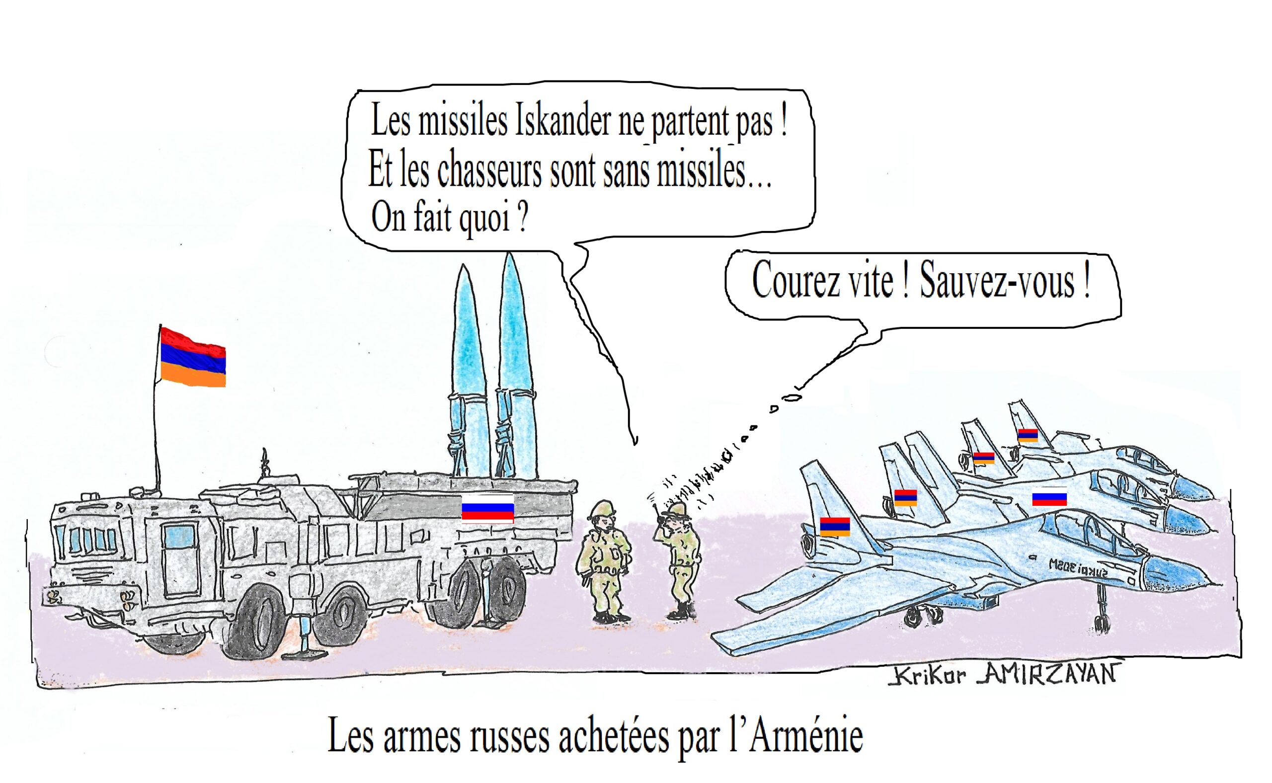 Auparavant, nous avions une coopération militaro-technique de 96 % avec la Russie, maintenant elle est inférieure à 10 %, ce qui est notre succès affirme le Secrétaire du Conseil de sécurité d’Arménie