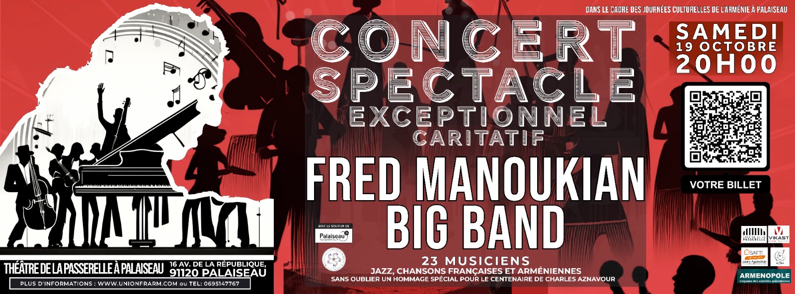 Concert de Fred Manoukian…
					Article complet reservé aux abonnés