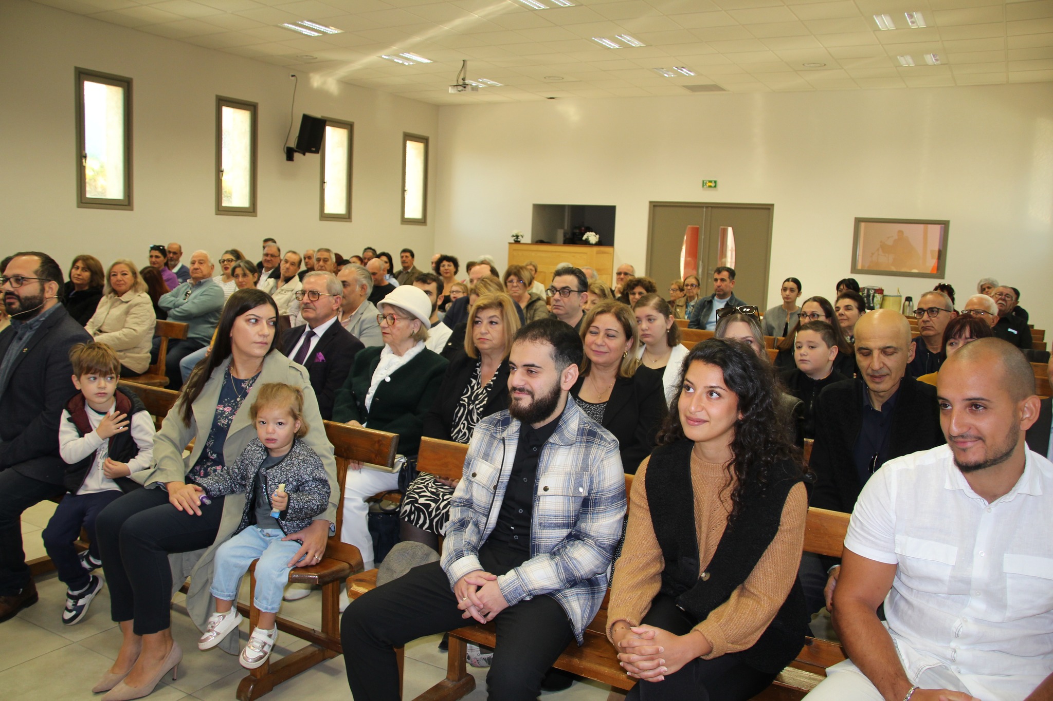 Baptême de Kévork Bertzian à l’Eglise évangélique arménienne de Valence