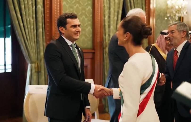 Hakob Arshakyan le vice-président de l’Assemblée nationale d’Arménie a participé à la cérémonie d’investiture de la présidente nouvellement élu du Mexique