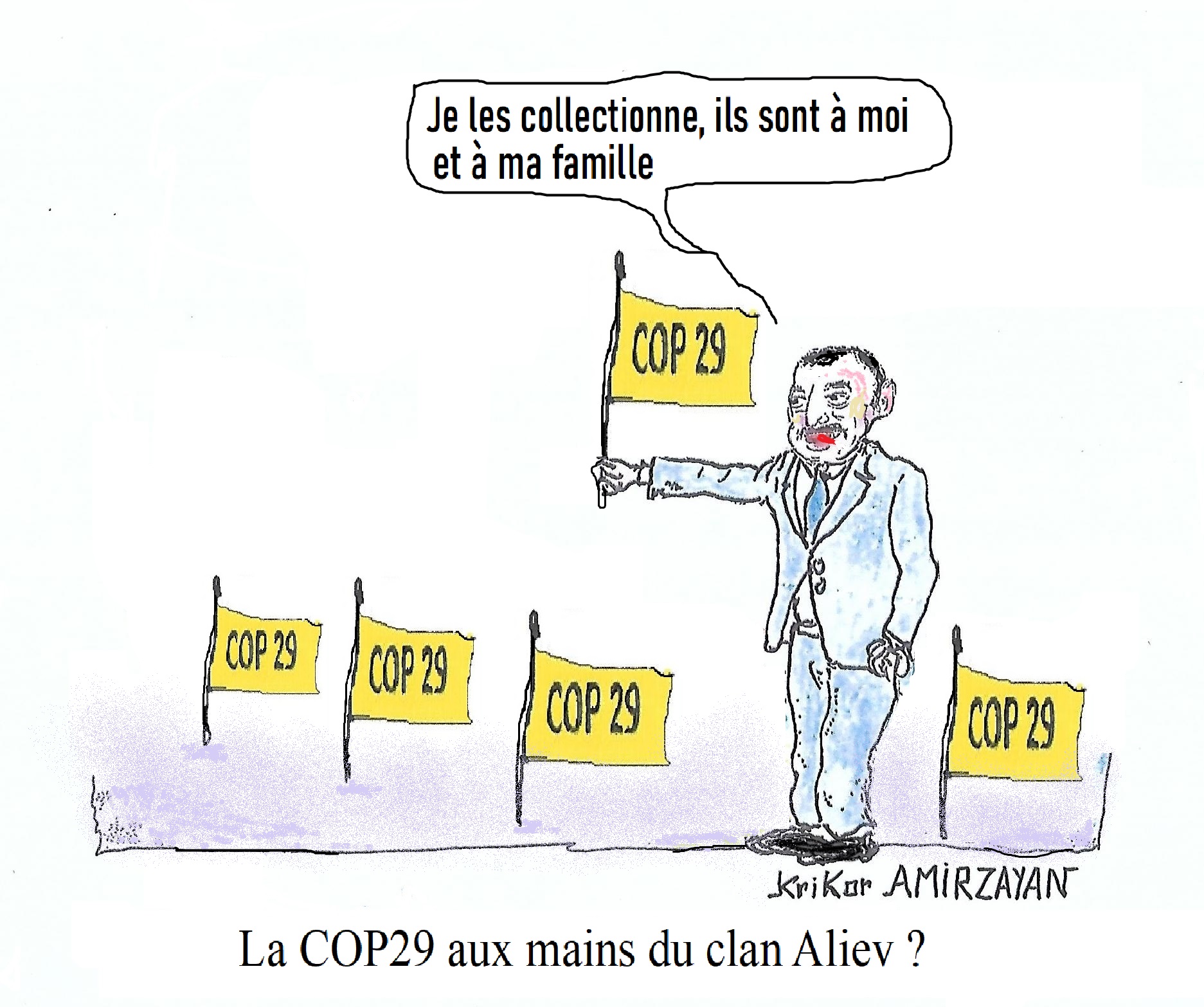 Les partenaires officiels du sommet COP29 sont liés à la famille Aliev et à son entourage proche