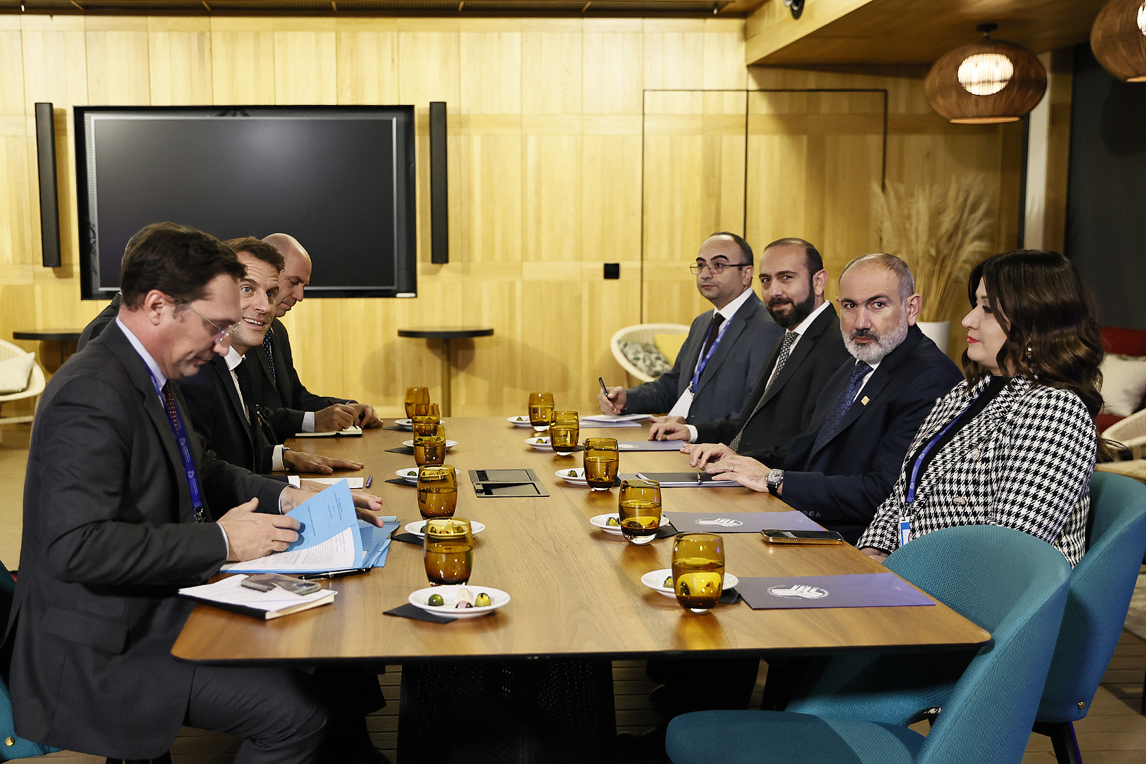 Lors de la rencontre avec Macron, Nikol Pachinian a souligné l’engagement de l’Arménie en faveur de l’agenda de paix